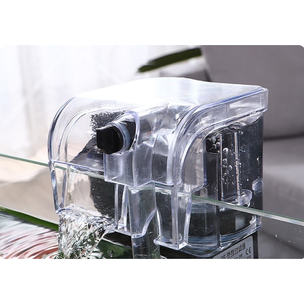Akvarium hängfilter, akvarium powerfilter vattenfall vattenpump cirkula