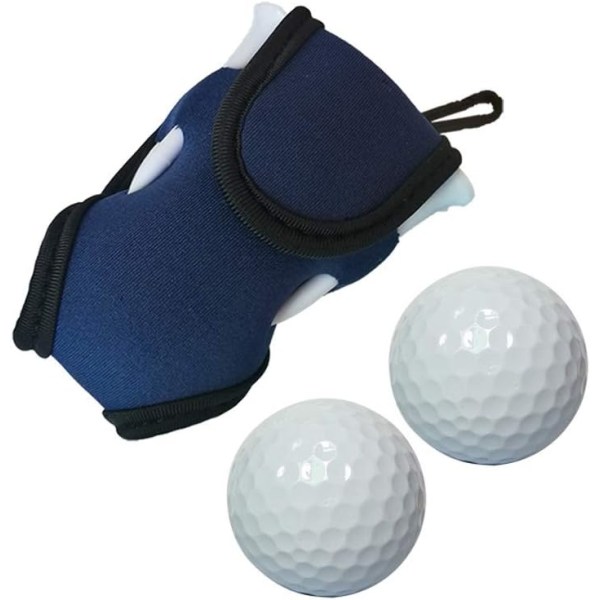 Golfbolde og T-shirts Holder Pouch Bag Opbevaring Taske