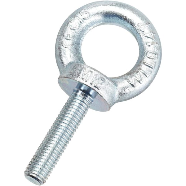 sourcing map Lyftringbult M12 x 43mm Hantråd Rostfritt Stål för H