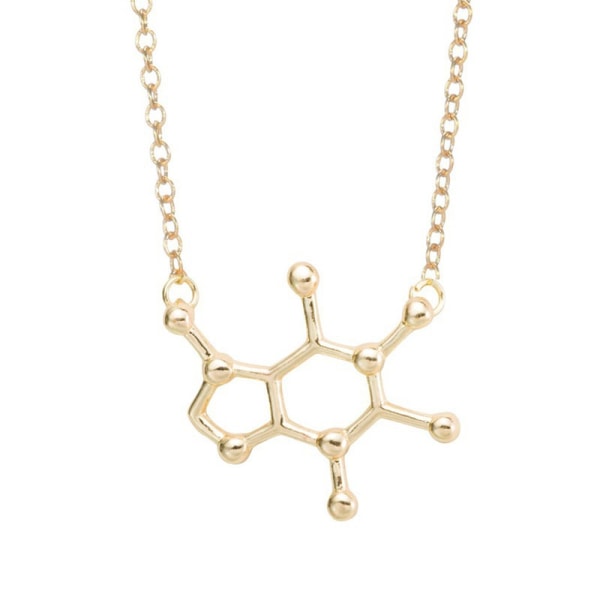 Halsband - KAFFEIN - Molekyl - Kemi