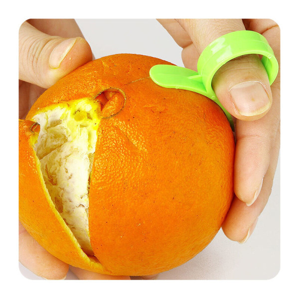 20 stk. Citrus Zester Skræller, Appelsinskræller Citrus Fjerner Plast Skærer