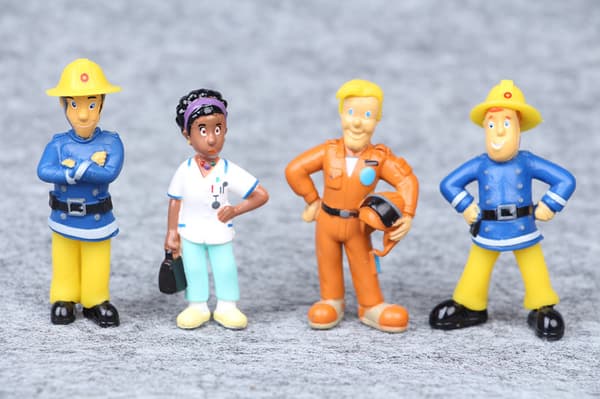 Brannmann Sam Actionfigur 12-pakning