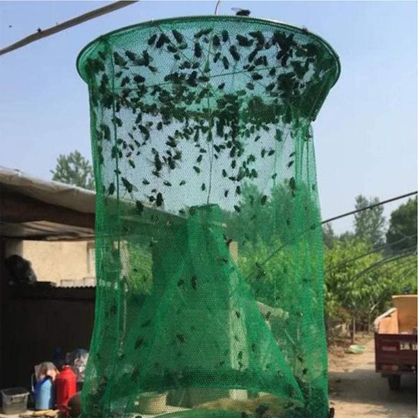 Fluefælde Have Ranch Orchard Fælde, Ranch Fluefælde Fluefanger, Den Mest Effektive Fælde Nogen Sinde Lavet Med Potter Fluefanger Flue Rød Drosophila (4Pakke)