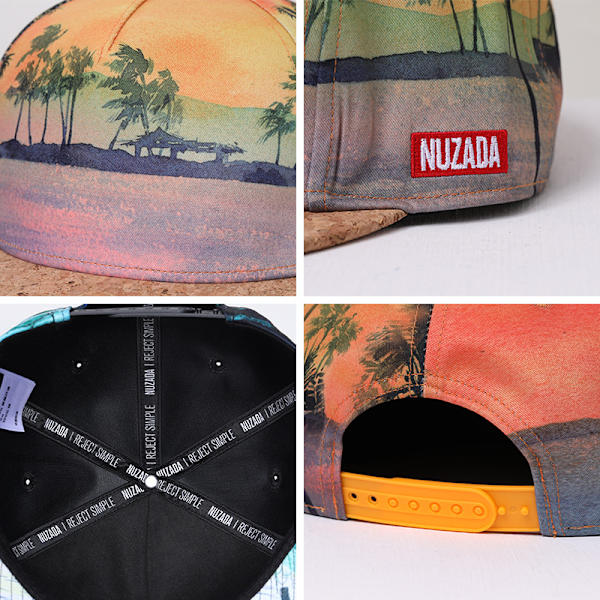 Miesten hatut Trucker Hat Flat Bill Baseball Cap Gaming Säädettävä lippalake