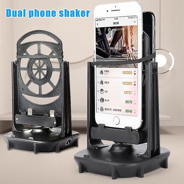 Mobiltelefon Shaker til to telefoner Automatisk Shake Step Earning Swing Devic