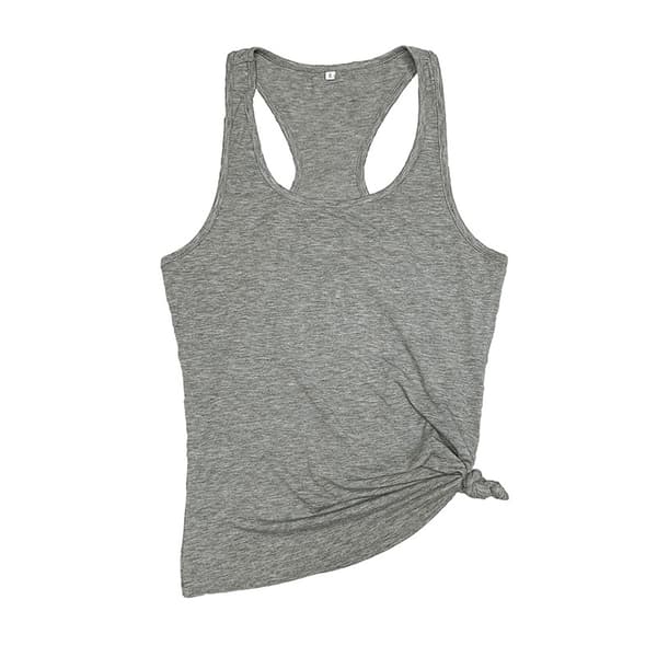 Kvinnors stretchiga, lösa racerback-linne, 2-pack