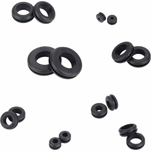 Gummigrommets Gummigrommets Gummigrommets Kit för tråd, plugg och kabel