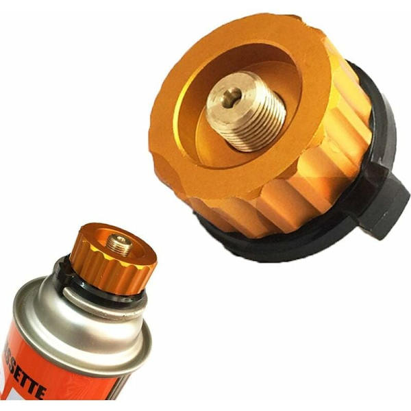 Camping Gas Komfur Adapter Komfur Stik, Udendørs Camping Gas Automatisk Lukning