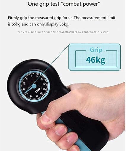 Håndgrepsdynamometer Håndtrener Styrkemåler Digital Dynamometer Gri
