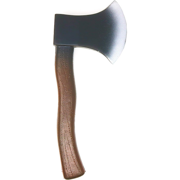 Skeleteen Lumberjack Kostym Rekvisita Leksak - Träutseende Yxa Rekvisita - 1 Styck