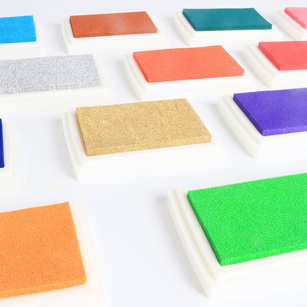 Craft-mustetyynyleimasinkumppani DIY-väri, 15 väriä käsityömustetyynyt leimoille,