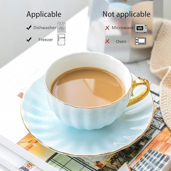 Lilla kopp og skålsett, kaffekopper, gresskar kopper, tesett, kopp