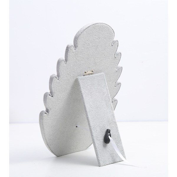 Suede Flame Board Halsband Display Stativ Kvinnor Smycken Organizer