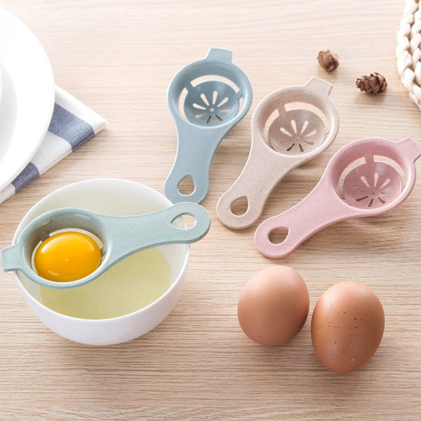 Kök Äggverktyg Äggula Livsmedelsklassad Matlagning Bakning Protein Separation Siev