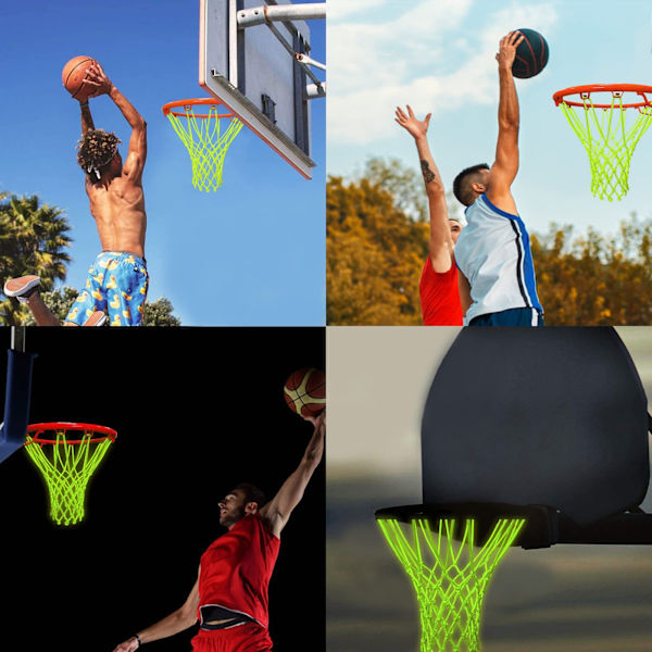 Glow-in-the-dark basketnet (45cm), basketball