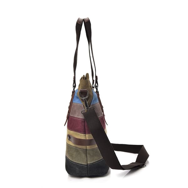 Messenger Skuldertaske i Canvas