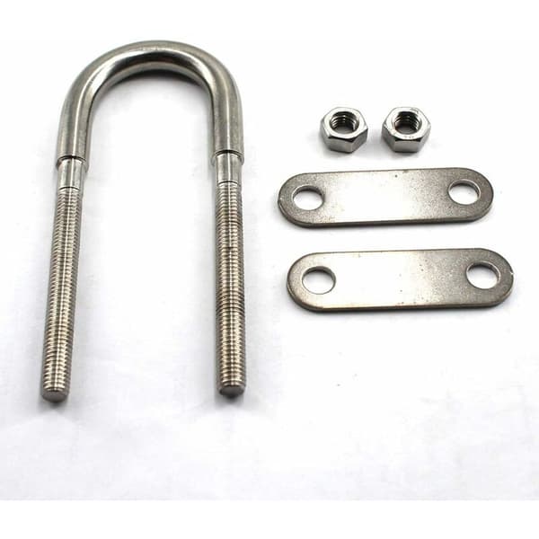 4 stk. M6 x 90 304 rustfrit stål U-spændebolte,