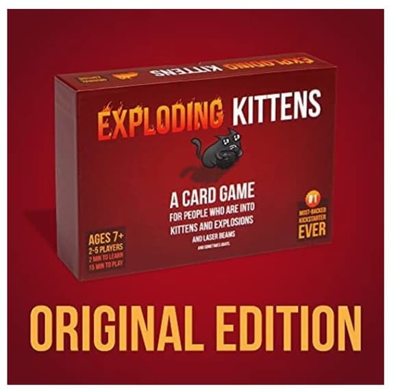 Exploding Kittens - Kortspel | Familjevänligt festspel | Russ