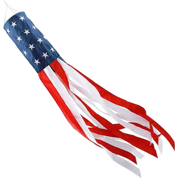 American Flag Windsock Stars & Stripes Fade Resistant Patriotic Wind Socks