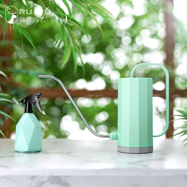 Vattenkanna för inomhusbruk, modern stil med lång pip, liten storlek