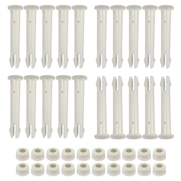 20 st simbassängsstift, ersättningsstift, plast simbassängsfogar,