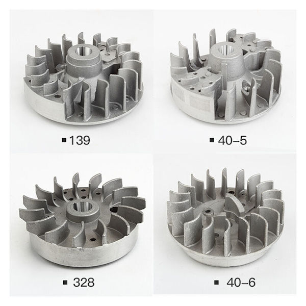 1 stk. Motorsav Svinghjul Udskiftning Plæneklipper Tilbehør til Buskrydder 328 36 40-5 40-6 139 140 Svinghjul - 40-6 Magnetisk Svinghjul