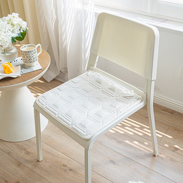 1 stk ensfarget sofa sete pute, moderne polyester stol sete pute