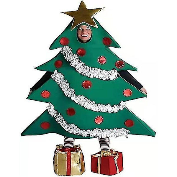 Julgransdräkt med fotöverdrag Cosplay