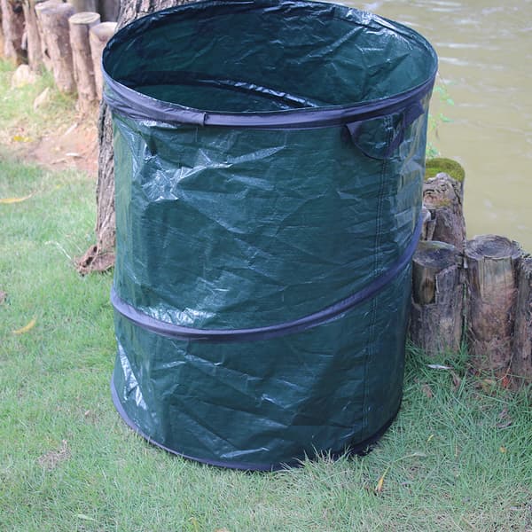 1X 160L Pop-up trädgårdspåsar i Ripstop Oxford Polyester