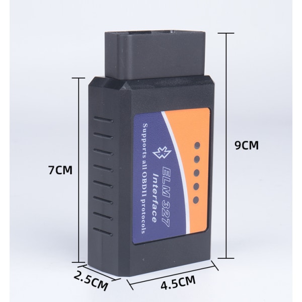 Usb Scanner V1.5 Bluetooth Kodläsare Automatisk Diagnosverktyg Designad för Au
