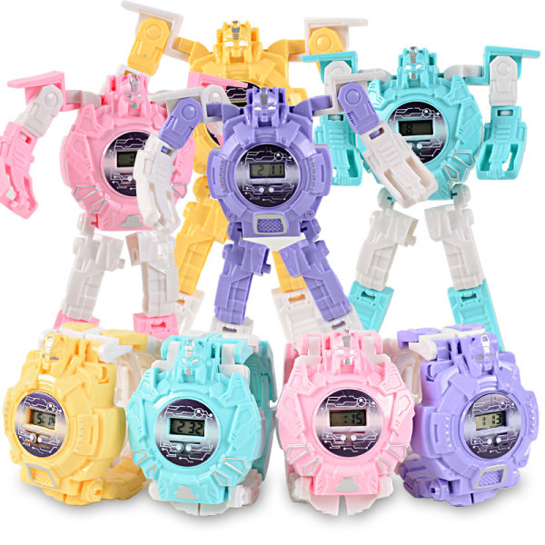 Lasten Transformer Watch Robot Transformers Lelut Watch, Poikien sarjakuva