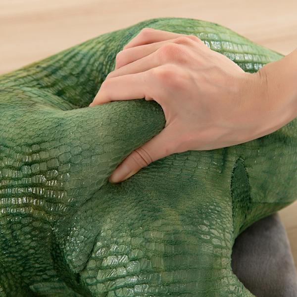Fylld dinosaurie plysch jätte T-Rex leksak - 57cm naturtrogen plyschdjur pojke barn, grön