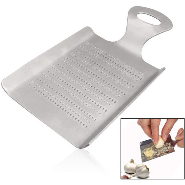 2 st rostfria ingefärsrivare, praktiskt köksredskap för ingefära 7,5 cm/11 cm