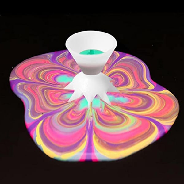 Malingspouring Split Cup for akrylmalingspouring Mini 7-bens trakt Split Cup
