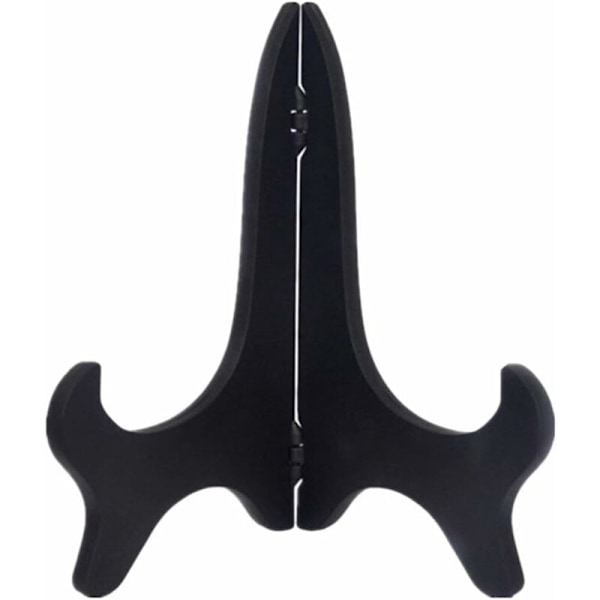 Foldbar Staffeli Stativ Plade Stativ Plade Fotoholder Fotoholder - Sort, 6