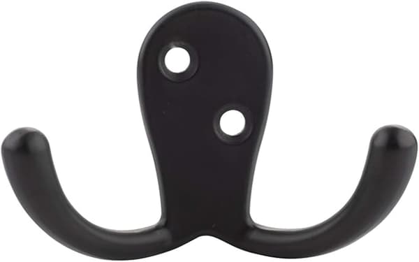 Basics sinkkrok i sink - flat svart, 5-pakning