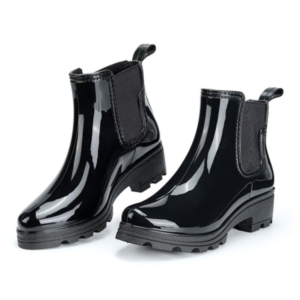Korta regnstövlar för damer Vattentäta Slip On Ankel Booties, storlek 39  0a7c | Fyndiq