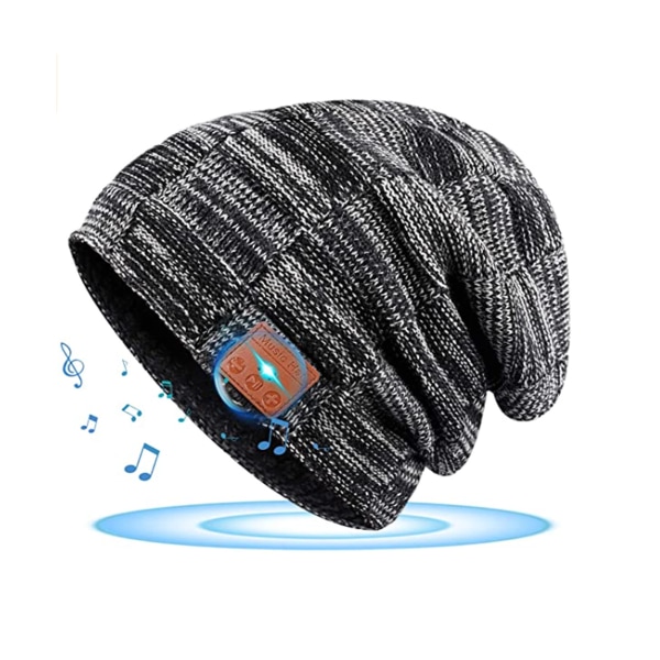 Bluetooth-hatt - strømpestoppere Gaver for menn kvinner Oppladbar unisex B