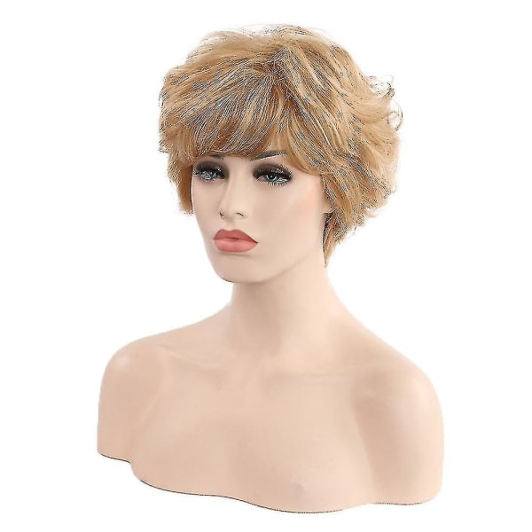 Fluffy Short Small Curly Wig