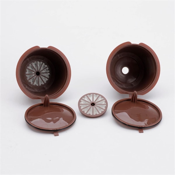 4 stk gjenbrukbar koppkurv kaffefilter kaffekapselfilterkopp