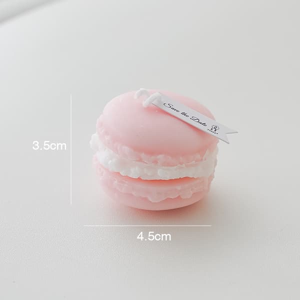 3 stk Naturlig Duftlys Makaronformet Duftlys
