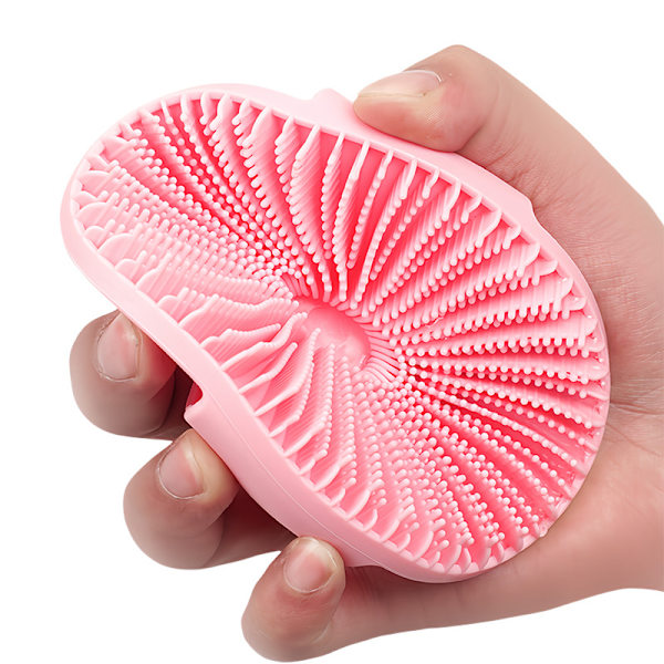 2 st Silikonkroppsborstar, Skonsam Exfolierande Silikon Loofah Kroppsskrubb med Skummande Borst, Långvarig och Mer Hygienisk än Traditionella Sho