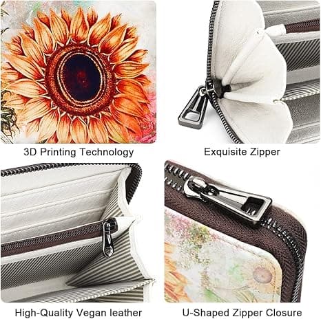 Dame Wallets Stor Kapacitet Clutch Wallet Wallets Clearance Cr