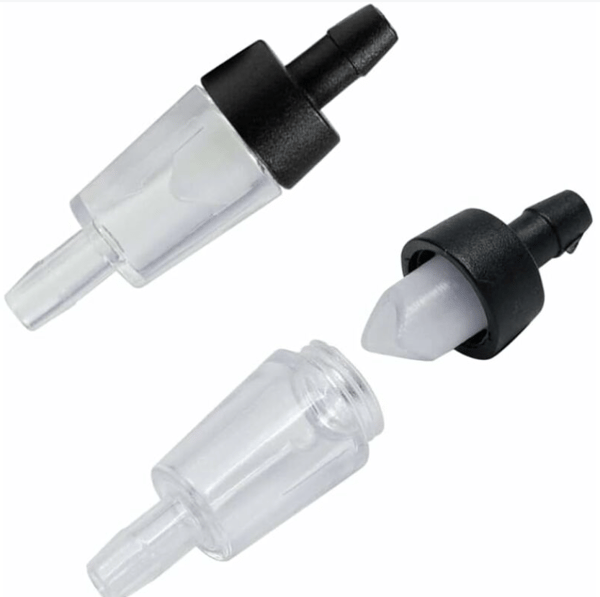 Akvarie Luftpump Backventiler 40 Stycken Akvarium Envägs Backventiler Aqua
