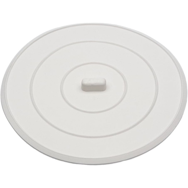 Flad sugekop prop, 5,9\", hvid, 2 stk.