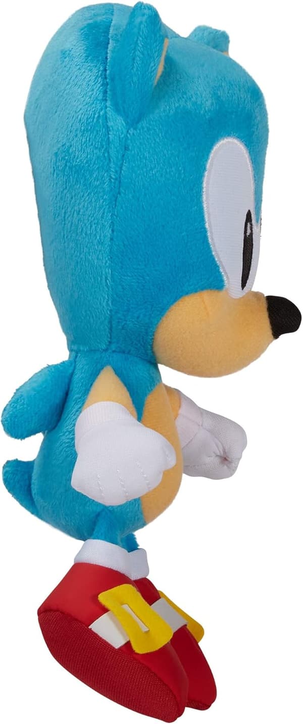 9,8 tum \" Plyschfigur ljusblå sonic