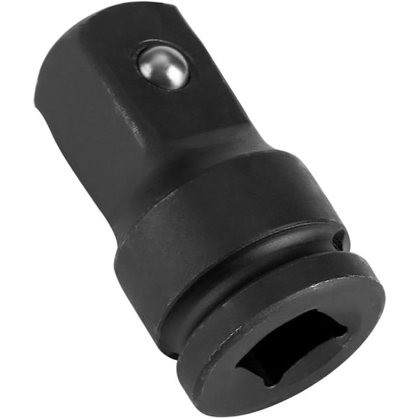 1/2 til 3/4 tommer sokkeladapter krom vanadium rustfrit stål skrue lampeholder slagboremaskine pære skruenøgle adapter konverter reduktionsstykke