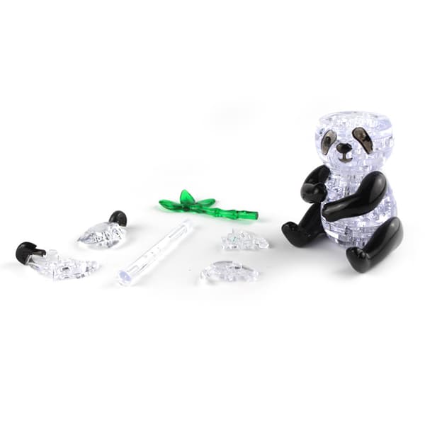 Kristallpussel 3D Panda 58 bitar