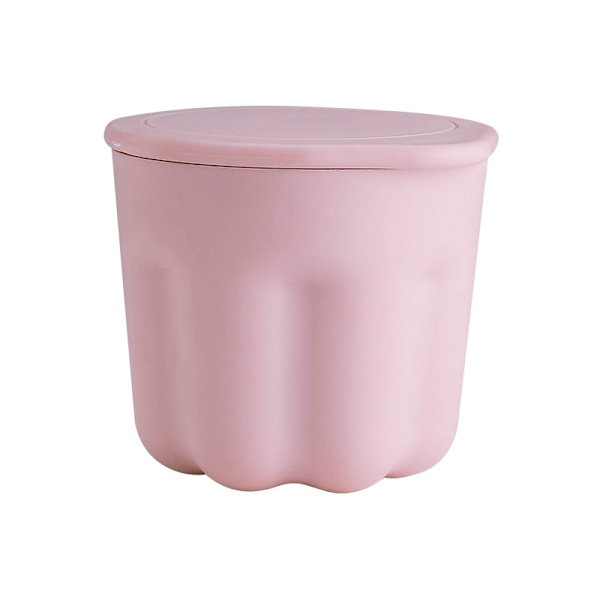 2 stk. sminkebørste-rens, silikon sminkebørster rengjøringsmatte, bærbar lufttørkingsskrubber, rosa, blå, 8*9,5 cm