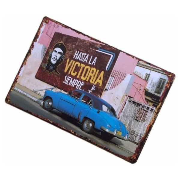 Vintage Bar Art Cafe Pub Metalldekorasjon Plakat - Moto 33